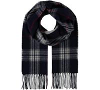 FRAAS Cashmink® Scarf with FRAAS Plaid Navy