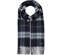 FRAAS Cashmink Schal 30 x 180 cm - Weicher als Kaschmir - Made in Germany - Schal kariert für Herren - Perfekt für Herbst und Winter Deep Blue