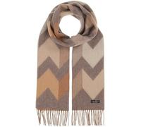 FRAAS Cashmink Schal 34 x 200 cm - Weicher als Kaschmir - Schal mit Zickzack-Muster - Made in Germany - Sustainability Edition Grau