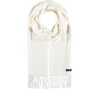 FRAAS Cashmink® Scarf with Fringe Off White