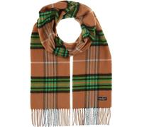 Fraas Schal mit Karomuster in Camel, Größe One Size