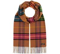 FRAAS Cashmink Schal 35 x 200 cm - Weicher als Kaschmir - Made in Germany - Schal kariert für Damen und Herren - Perfekt für Herbst und Winter Soft Camel