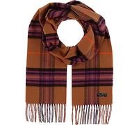 FRAAS Cashmink Schal 35 x 200 cm - Weicher als Kaschmir - Schal kariert für Damen und Herren - Perfekt für Herbst und Winter Cafe Au Lait