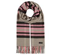 FRAAS Cashmink® Scarf with FRAAS Plaid Light Camel