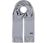 FRAAS Cashmink Schal 56 x 200 cm - Weicher als Kaschmir - Stola einfarbig für Damen - XXL Schal Icelandic Blue