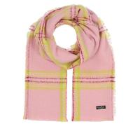 FRAAS Cashmink Schal 63 x 200 cm - Weicher als Kaschmir - Made in Germany - Stola kariert für Damen - Perfekt für Herbst und Winter Lotus