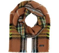 FRAAS Cashmink Schal 63 x 200 cm - Weicher als Kaschmir - Made in Germany - Stola kariert für Damen - Perfekt für Herbst und Winter Apfelgrün