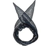 FRAAS Damen Halstuch Diamond Shape | Paisley Design | 100% Baumwolle | 36 x 132 cm True Navy