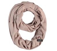 FRAAS Damen Loop-Schal einfarbig aus Cashmink - Made in Germany - wärmender Rund-Schal - Schlauch-Schal weicher als Kaschmir - perfekt für die Übergangszeit Old Rose