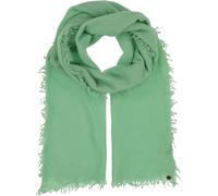 FRAAS Damen-Schal 70 x 180 cm - Modische Stola mit Fransen aus Wolle - Perfekt für jedes Outfit Misty Jade