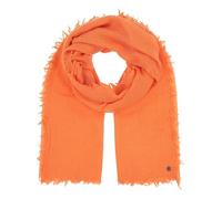 FRAAS Damen-Schal 70 x 180 cm - Modische Stola mit Fransen aus Wolle - Perfekt für jedes Outfit Soft Apricot