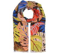 FRAAS Damen Schal mit Blatt-Muster - 58 x 178 cm - leichtes Accessoire aus 100% reiner Viskose - Sustainability Edition
