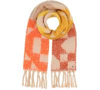 FRAAS Damen-Schal mit langen Fransen - 40 x 225 cm Größe - Warmer XXL-Schal mit Muster-Mix - Perfekt für den Winter