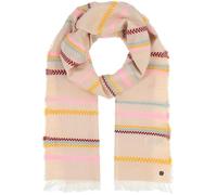 FRAAS Damen Schal mit Streifen - 50 x 180 cm - leichtes Accessoire für den Sommer in Baumwollmischung