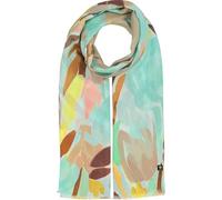 FRAAS Damen Schal Sustainability Edition | florales Muster bunt | 100% Viskose | 58 x 178 cm Powder Mint