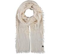 FRAAS Damen Stola in Baumwollmischung angenehm & weich Naturweiß