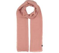 FRAAS Damen Stola leicht mit glänzenden Nadelstreifen | 95 x 190 cm | 100% Polyester Blossom
