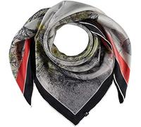 FRAAS Damen Tuch aus reiner Seide im Ethno-Style seidig & glänzend Rot