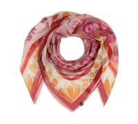 FRAAS Damen Tuch Sustainability Edition Landhaus Idylle | 120 x 120 cm | 100% recyceltes Polyester Blossom