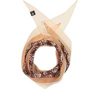 FRAAS Damenschal Seidentuch Diamond Shape Paisley | 100% Seide | 33 x 120 cm Double Espresso