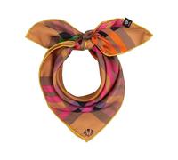 FRAAS Halstuch Damen aus 100% reiner Seide - Nickituch Damen mit Plaid-Muster - 51 x 51 cm Größe - Schickes Seidentuch Bandana Rabbit