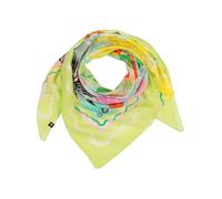 FRAAS Halstuch Damen mit Urlaubsmotiven - 103 x 103 cm - in Seidenmischung - leichter Schal für den Sommer