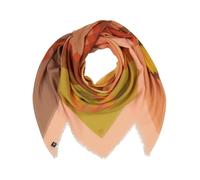 FRAAS Halstuch Damen - Tuch mit LOVE-Design - 120 x 120 cm - leichter Polyester Schal Damen - Sustainability Edition