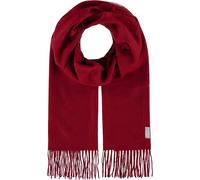 FRAAS Pure Cashmere Scarf with Fringes Red