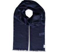 FRAAS Kaschmir Schal 70 x 180 cm - Stola aus 100% reinem Kaschmir für Damen - einfarbige Stola - Wärmend und Hautfreundlich Navy