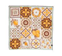 Fraas - Nickituch Seidentuch mit sommerlichem Zitronen-Design 875 tigers eye - Gr. - OS