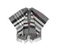 Fraas Poncho Damen grau, ONE SIZE