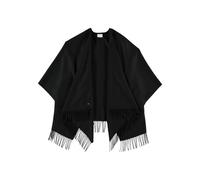 FRAAS Poncho 130 x 150 cm - Ruana einfarbig aus reinem Polyacryl - Für Damen - Perfekt fürs ganze Jahr