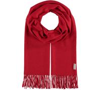 FRAAS Pure Cashmere Scarf with Fringes Tomato