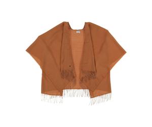 FRAAS - Ruana Polyacryl Ruana café au lait - Gr. - OS