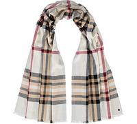 FRAAS Schal 60 x 200 cm - Made in Germany - Stola festlich - Aus reinem Polyacryl - XXL Schal kariert für Damen