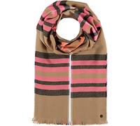 Fraas Stola FRAAS Plaid Hell-Camel, 60 x 200 cm, Polyacryl, kariert, für Damen, Made in Germany