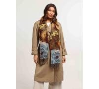 Fraas Schal Damen blau, ONE SIZE