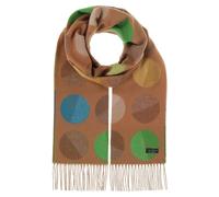 Fraas Schal mit Allover-Muster Modell 'Cashmink' in Grün, Größe One Size