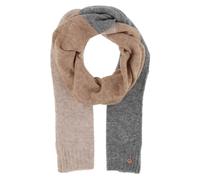 FRAAS Schal für Damen und Herren - 40 x 180 cm - gestreifter Strickschal - Strick-Stola warm und weich - für die kalte Jahreszeit - Sustainability Edition Grau