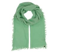 FRAAS Damen-Schal 70 x 180 cm - Modische Stola mit Fransen aus Wolle - Perfekt für jedes Outfit Misty Jade