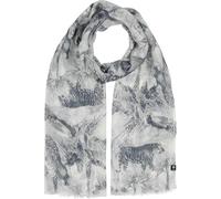 FRAAS Schal Damen Sustainability Edition | Stola Tiere | 70 x 180 cm | recyceltes Polyester Poppy Seed