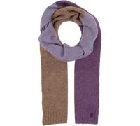 FRAAS Schal für Damen und Herren - 40 x 180 cm - gestreifter Strickschal - Strick-Stola warm und weich - für die kalte Jahreszeit - Sustainability Edition Berry