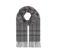 FRAAS Cashmink® Scarf with FRAAS Plaid Grey 