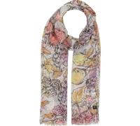 FRAAS Damen Schal Sustainability Edition | recyceltes Polyester | Früchte Print | 50 x 180 cm Smoky Grape