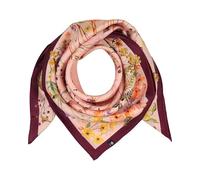 Fraas Seidentuch mit floralem Allover-Print in Rosa, Größe 1