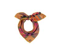 FRAAS Halstuch Damen aus 100% reiner Seide - Nickituch Damen mit Plaid-Muster - 51 x 51 cm Größe - Schickes Seidentuch Bandana Rabbit