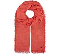 FRAAS Stola in Viskosemischung für Damen - 50 x 190 cm - einfarbiger leichter Schal Orange