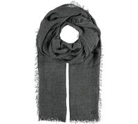 FRAAS Stola in Viskosemischung für Damen - 50 x 190 cm - einfarbiger leichter Schal Schwarz