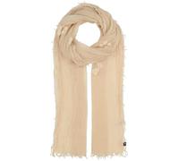 FRAAS Stola in Viskosemischung für Damen | 90 x 200 cm | Leichter Schal mit Blumen-Stickerei Champaign Powder