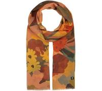 FRAAS Stola mit floralem Aquarell-Design - 50 x 180 cm - leichter Schal mit Blumen-Muster - Sustainability Edition Gelb